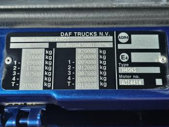 DAF XF 530 SSC 6x2 VDL HOOKLIFT 660 cm